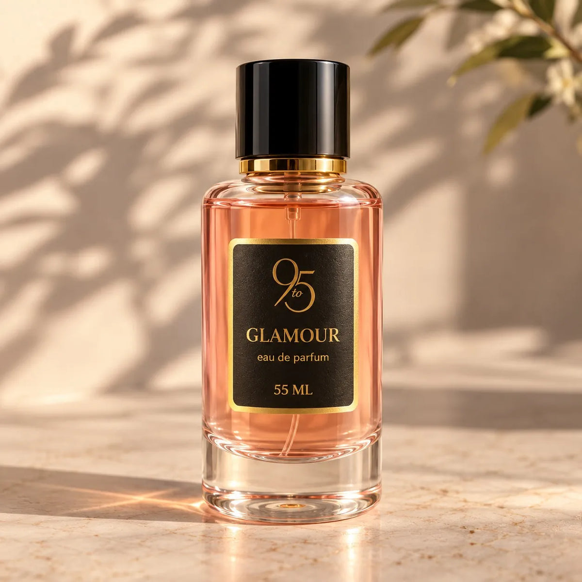 Nine to Five Glamour Eau de Parfum 55ml perfume bottle